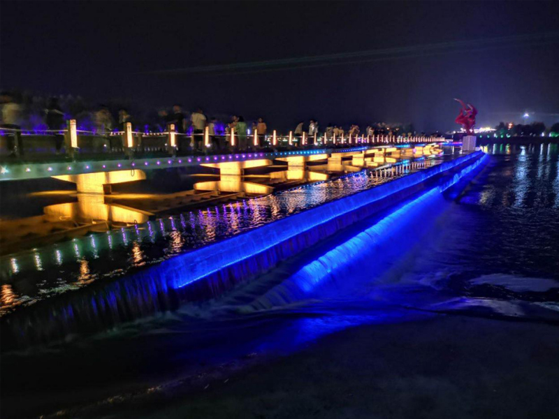 遷西縣住房和城鄉(xiāng)建設(shè)局灤水灣公園夜景亮化項(xiàng)目